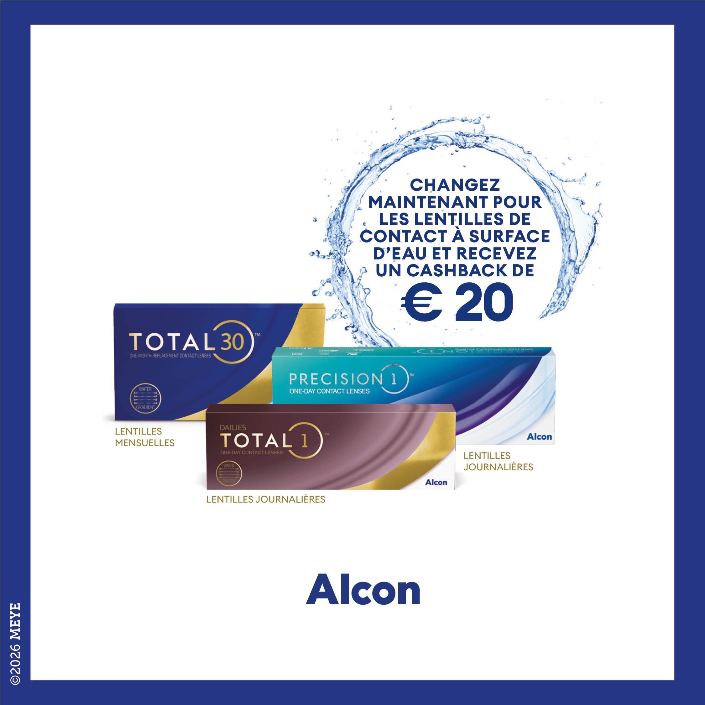 Cashback Alcon €20